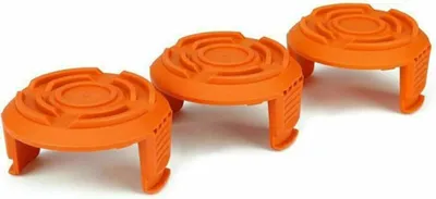 Produktbild von 3-teiliges Spulenkappen-Set für Worx-Trimmer, Ersatz-Spulenkappen für Worx 150, WG151, WG165, WG175, WG180, WG191, passend für Worx Weed Eater