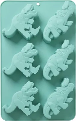 Produktbild von Rice Backform aus Silikon Mint - Dinosaurier