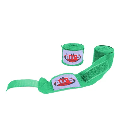 Produktbild von Ali's Fightgear BPC Boxbandagen – 460 cm – Grün – Elastisch & Atmungsaktiv – Optimaler Handgelenkschutz für Boxen, Kickboxen & Muay Thai