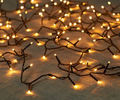 Productafbeelding van Kerstverlichting LED classic microverlichting 40 LED / 2 meter zwart Anna's collection