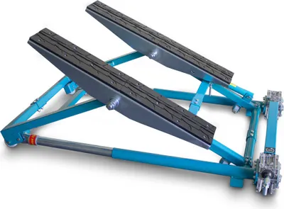 Produktbild von Bituxx Kipphebebühne Mobile Werkstatt Hebebühne Wagenheber Kurzhub PKW Lift bis 2000 kg 2T MS-19206