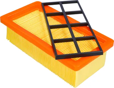 Obrázok produktu pre Sillar plochý skladaný filter pre vysávač popola – náhradný filter pre vysávač krbu Kärcher 6.415-953.0