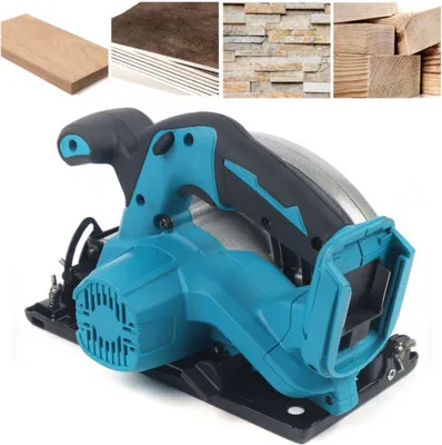 Produktbild von Akku Handkreissäge 4500RPM Kreissäge Tauchsäge Handkreissäge Akku Säge Holzschneidwerkzeug für 18V Batterie