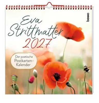 Obrázok produktu pre Eva Strittmatter Postkartenkalender 2027 mit Naturfotografien und beliebten Gedichten