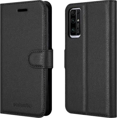 Image de Cadorabo Housse pour Honor 30 Housse de protection en noir Etui pour téléphone portable Case Cover Fermeture magnétique