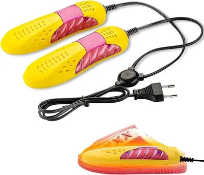 Produktbild von Schuhtrockner, Stiefeltrockner, Schuhtrockner, elektrischer Schuhtrockner, Schuhtrockner, Schuhwärmer, tragbarer Schuhtrockner – zum Trocknen und Beseitigen von Gerüchen, Weiß