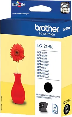 Immagine prodotto di Patrone Brother LC-121BK  MFC-J470DW J870DW, DCP-J752DW