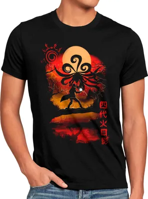 Produktbild von style3 Nine Tails Herren T-Shirt ninja anime manga cosplay
