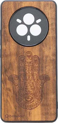 Immagine prodotto di Cover in legno Bewood per Realme 14 Pro 5G HAMSA IMBUIA