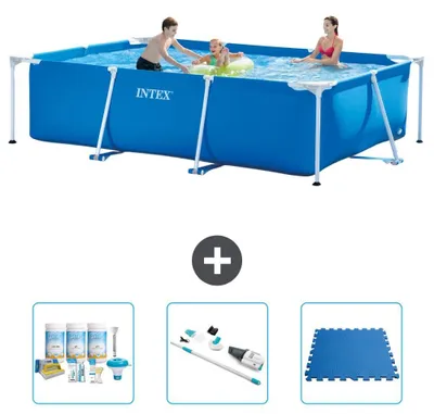 Immagine prodotto di Piscina fuori terra rettangolare - 300x200x75 cm - 4 pezzi - Modello S40217