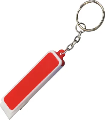 Produktbild von Schlüsselanhänger / mit Flaschenöffner und Smartphonehalter / Farbe: rot