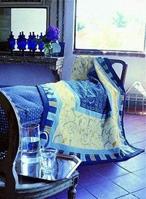 Zdjęcie produktu dla Bassetti BETTGARNITUR AT OPLONTIS BLAU 140x200 *9240401