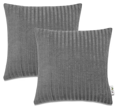 Produktbild von Dekorative Kissenbezüge Kordsamt Kissenhülle Set Kissen Sofa Deko Zierkissen