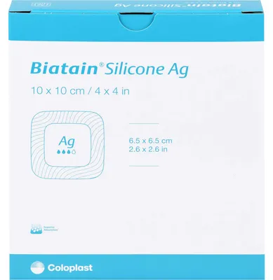 Zdjęcie produktu dla Opatrunek piankowy Biatain Silicone Ag, 5 szt. VER