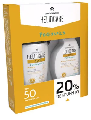Produktbild von HELIOCARE 360 PEDIATRICS MINERAL SPF50+ ETUI 2 Stü ck
