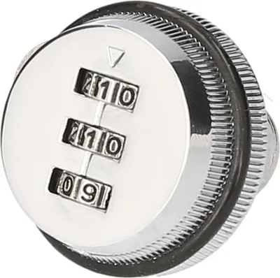 Image de XT20 Combination Cam Lock Zinc Alloy Password Coded Lock Security Locks 3-Digit Rotary Tongue Lock for Safety of Cabinet Drawer Cupboard Closet Box