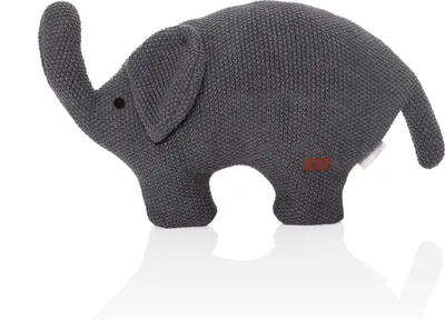 Produktbild von ZOPA Strickspielzeug Elefant Dunkelgrau