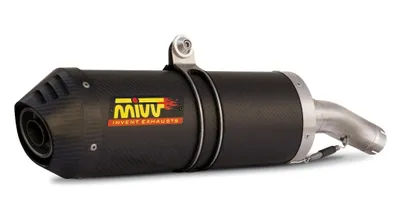 Obrázek produktu pro Mivv SPORT tlumič OVAL SLIP-ON karbonová krytka pro KAWASAKI Z 750 BJ 2007 > 2014