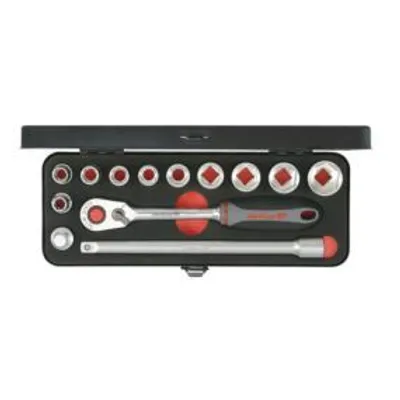 Produktbild von Carolus SLIM SIXTY Steckschlüssel-Satz 1/2", 12-tlg, 5500100