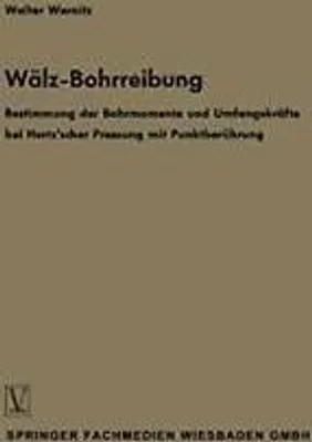 Produktbild von Wälz-Bohrreibung