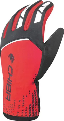 Produktbild von CHIBA 2nd Skin - wasserdichte, atmungsaktive Radhandschuhe rot S