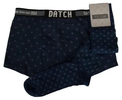 Immagine prodotto di Set boxer + 1 paio calze lunghe uomo calzini alti underwear DATCH articolo CDM001, XL/52, Cotone 95%,Spandex 5%