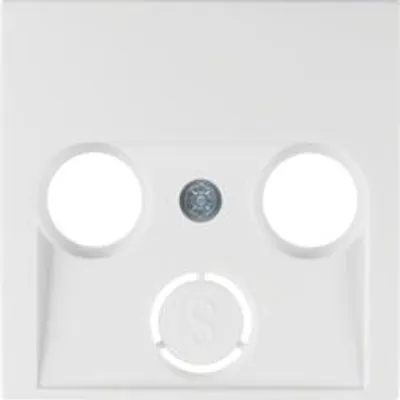 Obrázek produktu pro Hager 12038989, Bílá, Plast, Termoplastik, Jakékoliv značky, Lesklý, 10 kusů