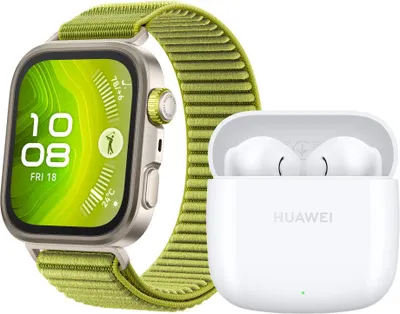 Produktbild von Huawei WATCH Fit 4 Pro, 4,62 cm (1.82"), AMOLED, GPS, 30,4 g