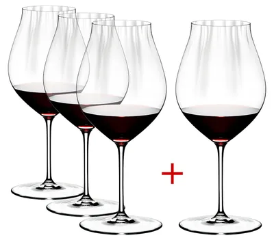 Produktbild von Riedel Performance Pinot Noir, 4er Vorteilsset, Rotweinglas, Weinglas, Kristallglas, 830 ml, 5884/67-1