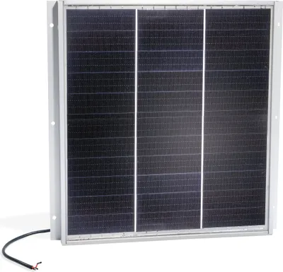 Produktbild von esotec monokristallines Solarmodul, 20Wp, 18,3V, 360x355x25mm, MC4, 130106