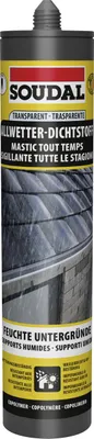 Produktbild von Soudal Allwetter-Dichtstoff transparent 300 ml