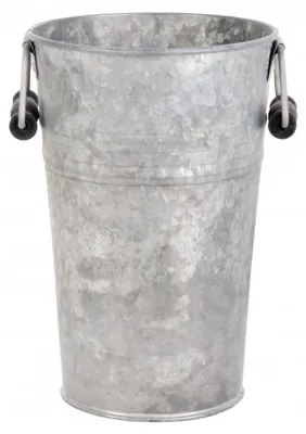 Image de Esschert Design Vase en vieux zinc S ; OZ32