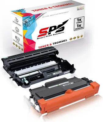 Produktbild von 1x TN2220 Toner Schwarz + 1x DR2200 Trommel kompatibel für Brother HL2240DN Brother DR2200 Brother TN2220 HL2130 HL2132 HL2135W HL2230 HL2240 HL2240D HL2240DN HL2240L HL2240TD HL2250 HL2250DN HL2250N HL2270 HL2270DW HL2310