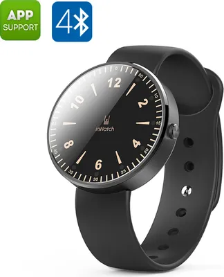 Zdjęcie produktu dla inteligentny zegarek inWatch (czarny)