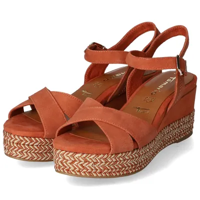 Produktbild von Tamaris Damen Keilsandaletten 4895-36, 4895-37, 4895-38, 4895-39, 4895-40, 4895-41, 5351-36, 5351-37, 5351-38, 5351-39, 5351-40, 5351-41 TAM-1-1-28001-28 Sunrise 39 [Schuhe Frau]
