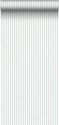 Obrázok produktu pre Sanders & Sanders tapety pruhy šedá zelená a biela 53 cm x 10 m