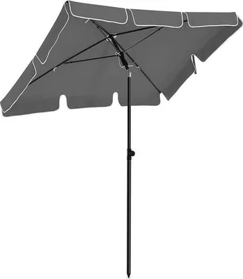 Productafbeelding van Famanu tuinhuif, rechthoekig - 200x125 cm - UV-bescherming tot UPF 50+ - Opvouwbaar - Grijs