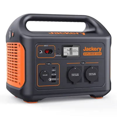 Produktbild von Jackery EXPLORER tragbare Powerstation mobiler Solarspeicher 1000 Wh