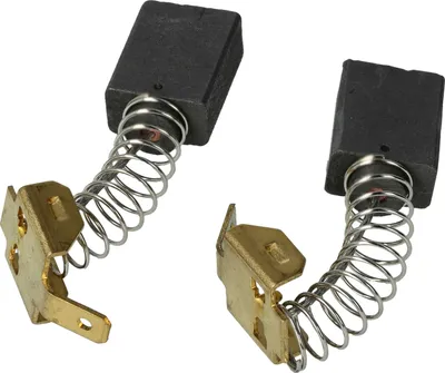 Produktbild von vhbw 2x Kohlebürste 7,25 x 12,5 x 16,3 mm Ersatz für Bosch 1619P01685 für Elektrowerkzeug + Feder
