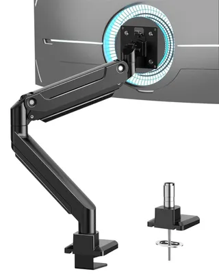 Obrázok produktu pre Držiak na monitor pre obrazovky s uhlopriečkou 17-49 palcov, s nosnosťou do 20 kg, plne nastaviteľný stolový držiak