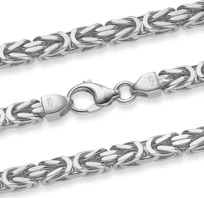 Produktbild von Silberkette Königskette Länge 70cm - Breite 8,3mm - 925 Silber