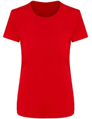 Produktbild von Ecologie EA004F | Damen Shirt Ambaro Recycled Ladies Sports Tee - Farbe: Fire Red - Größe: M