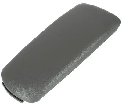 Für Audi A6 4B C5 ab 1997-2005 Mittelarmlehne Abdeckung Deckel Leder GRAU in der Farbe von GOLDCAR