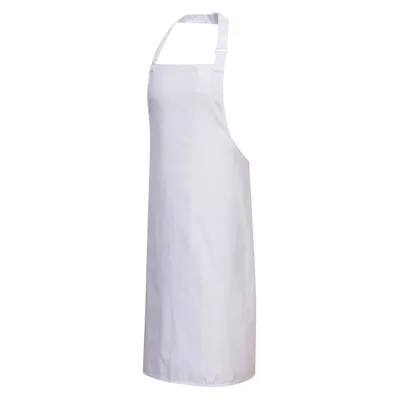 Image de Portwest S841 Tablier à bavette polyester/coton Blanc