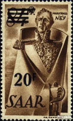 Produktbild von Briefmarken Saarland 1947 Mi 237I, Urdruckmarke mit Falz Berufe und Ansichten