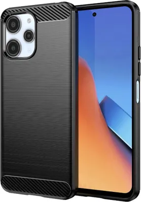 Zdjęcie produktu dla Etui Carbon Shield do Xiaomi Redmi 12 - Czarny KP29158