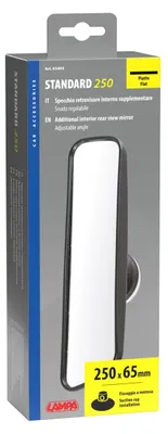 Obrázok produktu pre Štandard 250, ploché spätné zrkadlo - 250x65 mm