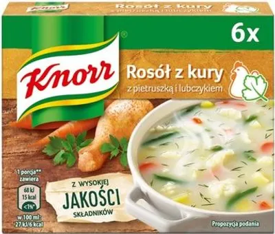 Obrázok produktu pre Knorr talianske bujónové kocky, 6 kociek, 60 g