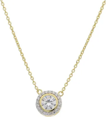 Produktbild von Collier Silber 925 Gold plattiert Zirkonia JL39-05-0724 JuwelmaLux