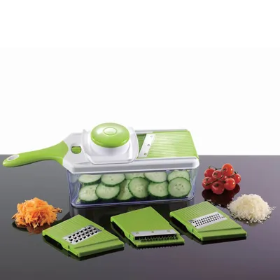 Produktbild von Enrico Einstellbarer Mandoline Hobel Grün
